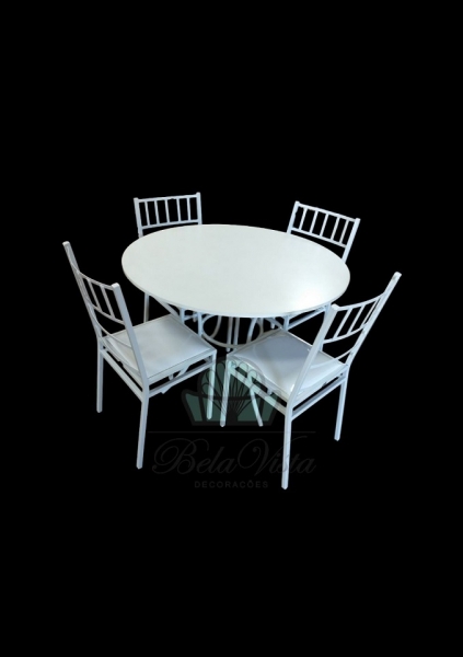 A Bela Vista Decorações oferece Mesas de Ferro para Festas, desenvolvidas para proporcionar resistência, estabilidade e excelente apresentação em eventos, buffets, casamentos, aniversários e empresas de locação.