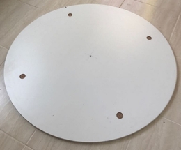 Tampo de MDF Branco para mesas 