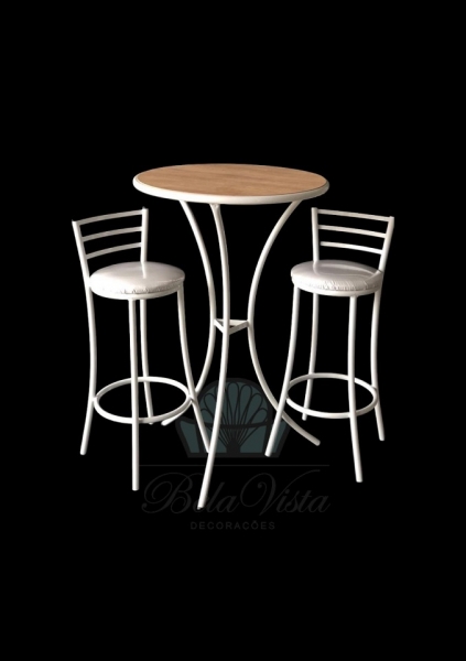 Mesa Bistr&ocirc; para festas, restaurantes. 